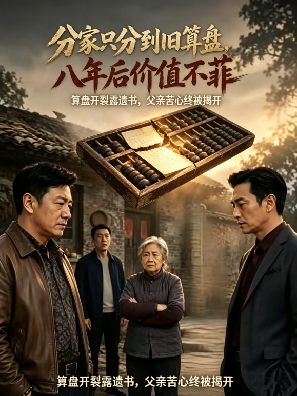 分家只分到旧算盘，八年后价值不菲