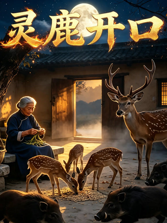 灵鹿开口