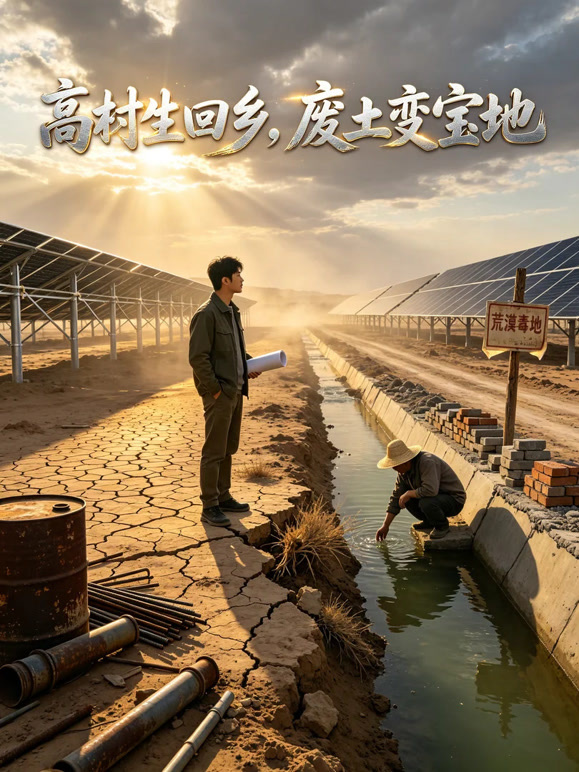 高材生回乡，废土变宝地