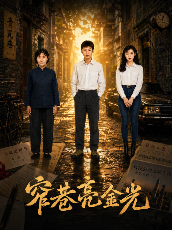 窄巷亮金光