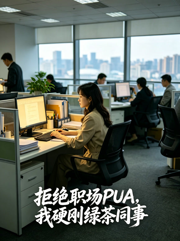拒绝职场PUA，我硬刚绿茶同事