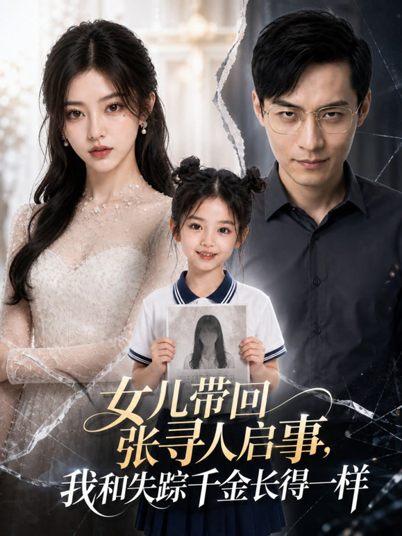 女儿带回张寻人启事，我和失踪千金长得一样