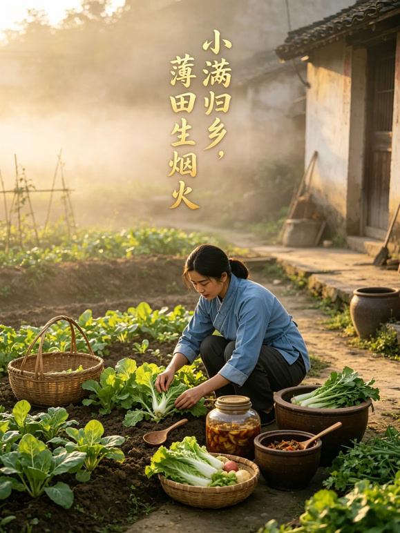 小满归乡，薄田生烟火