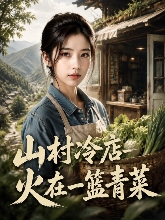 山村冷店火在一篮青菜