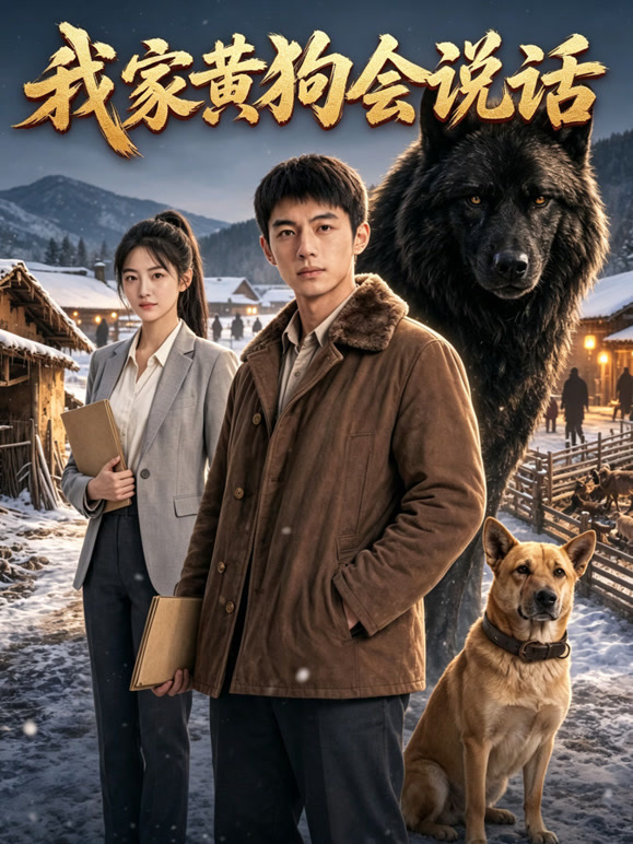 我家黄狗会说话
