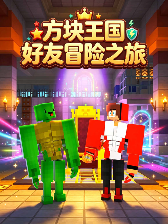 方块王国好友冒险之旅