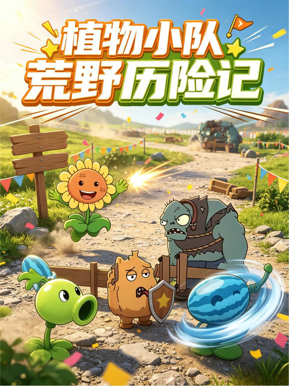 植物小队荒野历险记