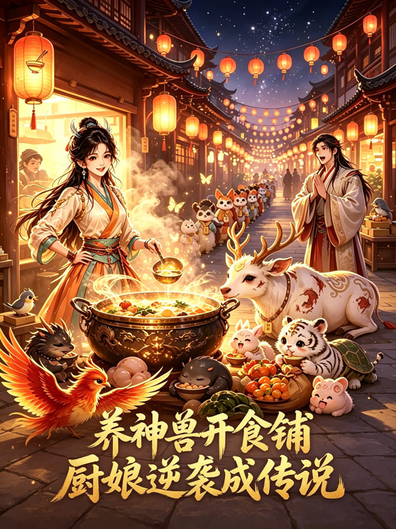 养神兽开食铺，厨娘逆袭成传说