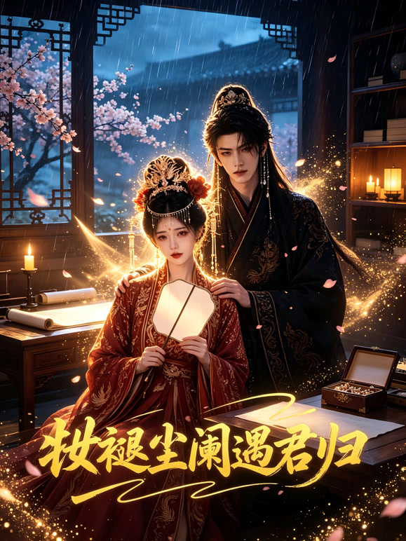 妆褪尘阑遇君归