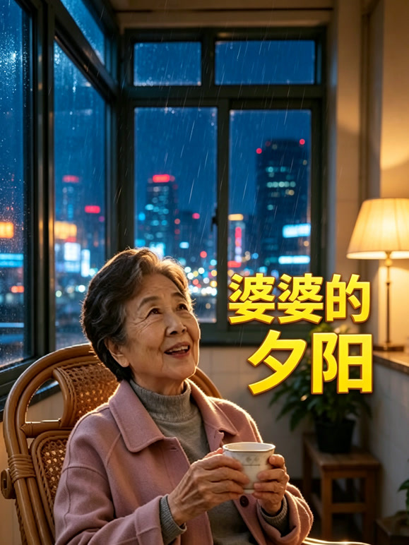 婆婆的夕阳