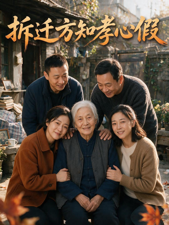 拆迁方知孝心假