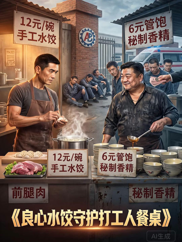 良心水饺守护打工人餐桌