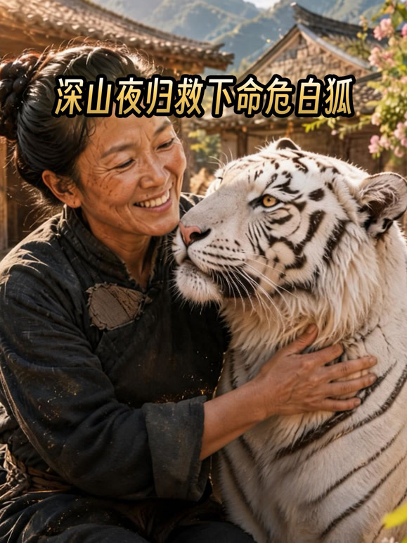 深山夜归救下命危白狐