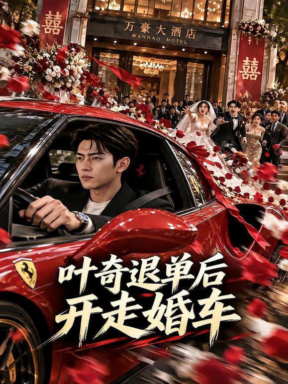 叶奇退单后开走婚车