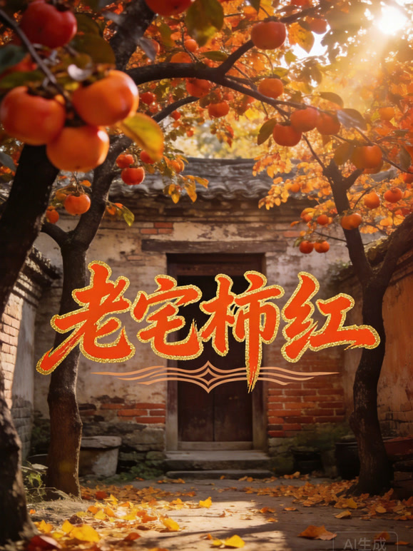 老宅柿红