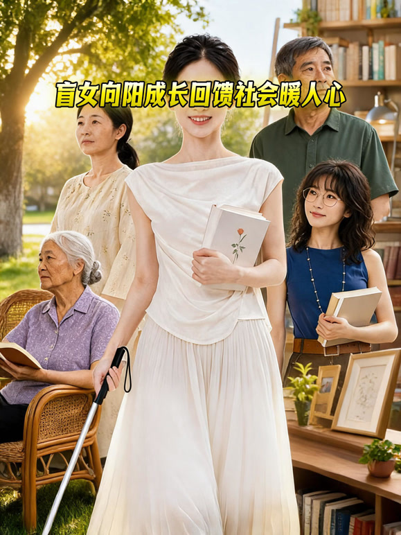盲女向阳成长回馈社会暖人心