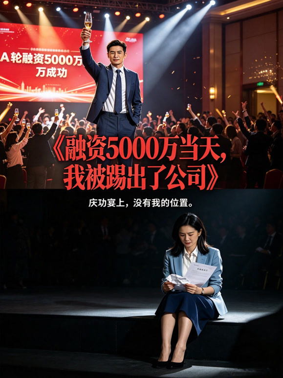 融资5000万当天，我被踢出了公司