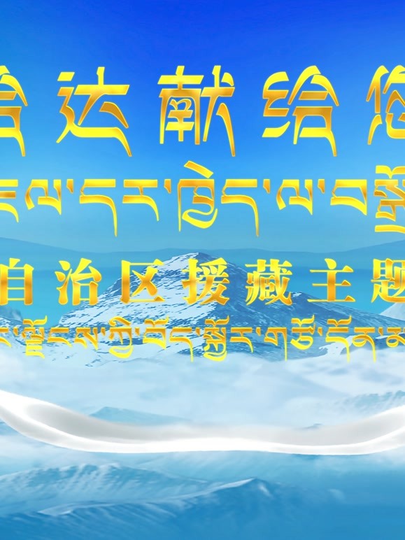西藏自治区援藏主题晚会