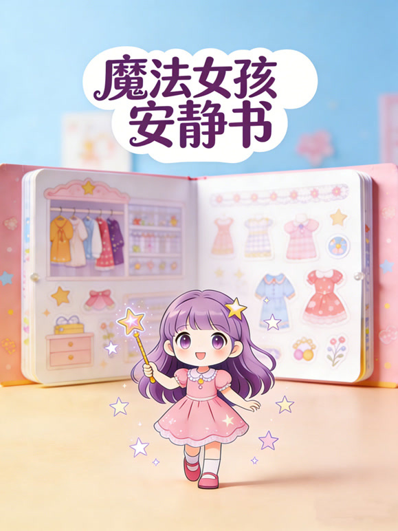 魔法女孩安静书