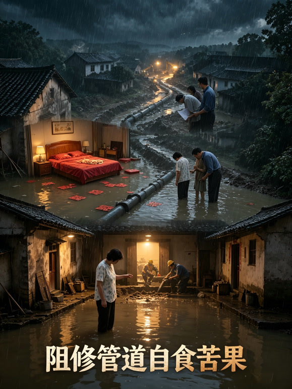 阻修管道自食苦果