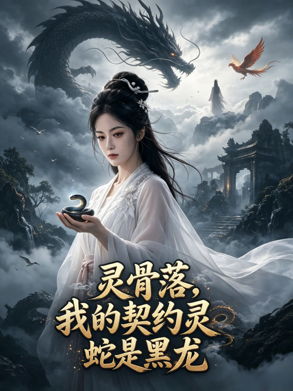 灵骨落，我的契约灵蛇是黑龙