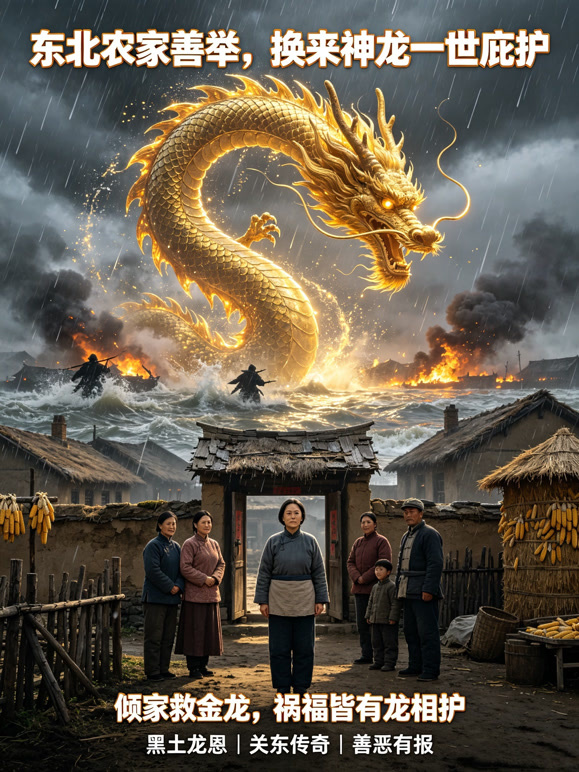 东北农家善举，换来神龙一世庇护