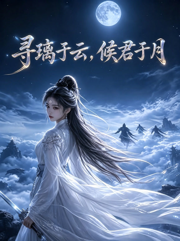 寻璃于云，候君于月