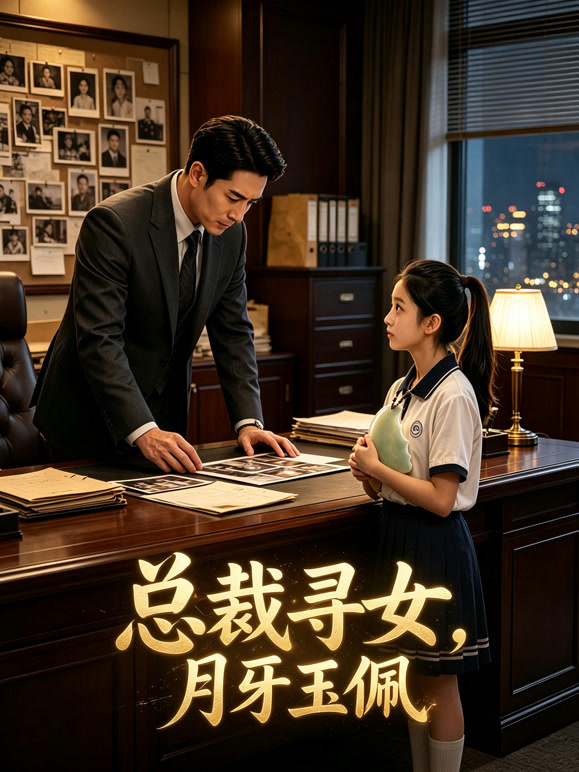 总裁寻女，月牙玉佩