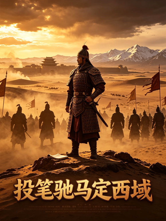 投笔驰马定西域