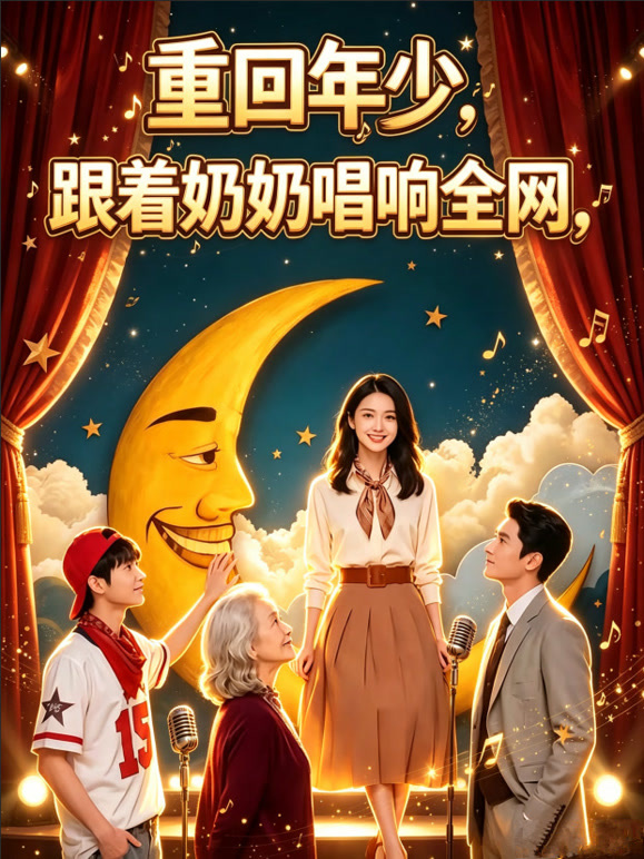 重回年少，跟着奶奶唱响全网