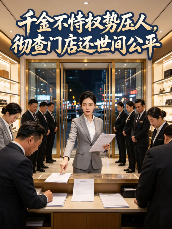 千金不恃权势压人，彻查门店还世间公平