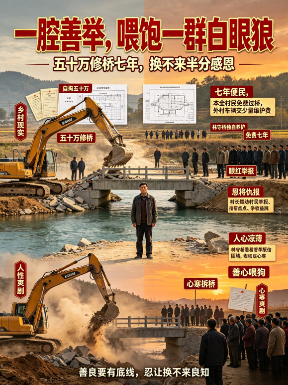 一腔善举，喂饱一群白眼狼