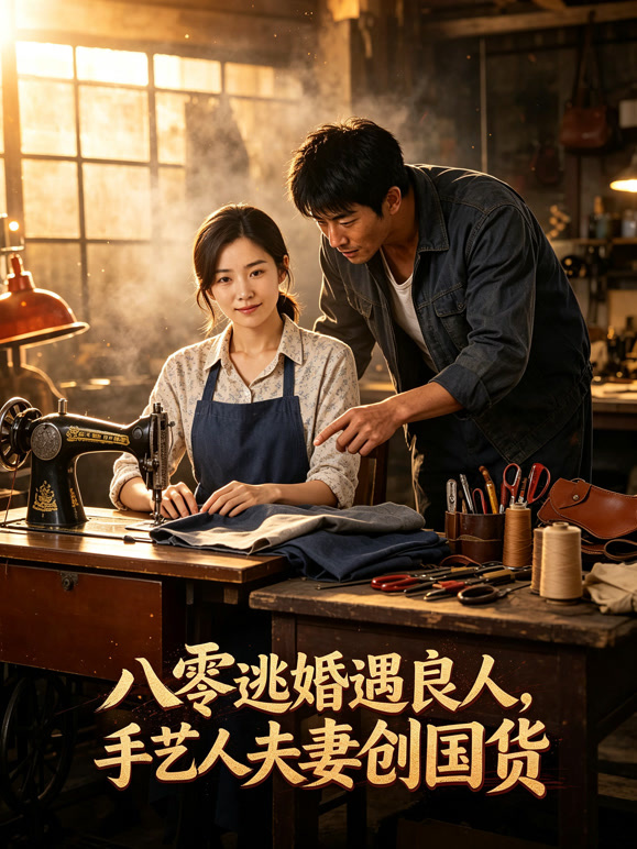 八零逃婚遇良人，手艺人夫妻创国货