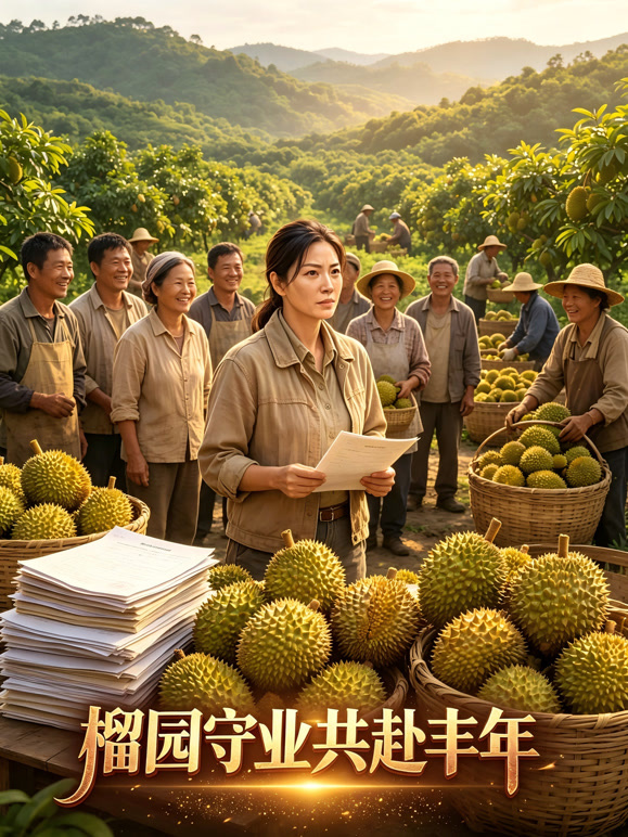 榴园守业共赴丰年
