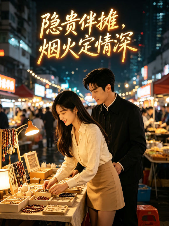 隐贵伴摊，烟火定情深