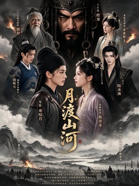月渡山河