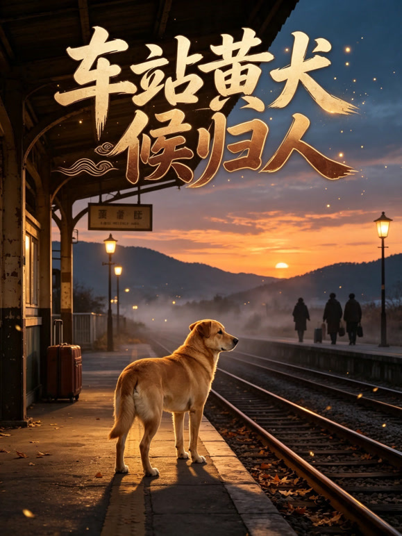 车站黄犬候归人