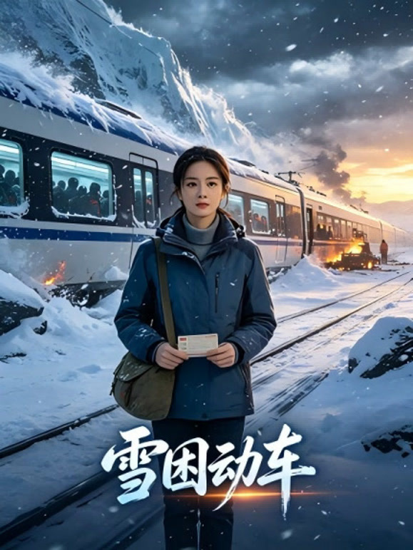 雪困动车