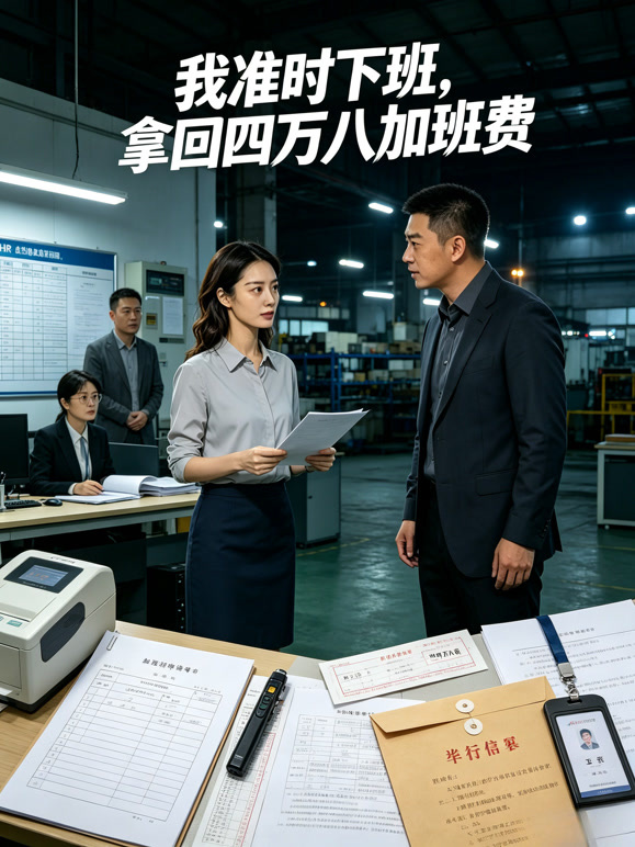 我准时下班，拿回四万八加班费