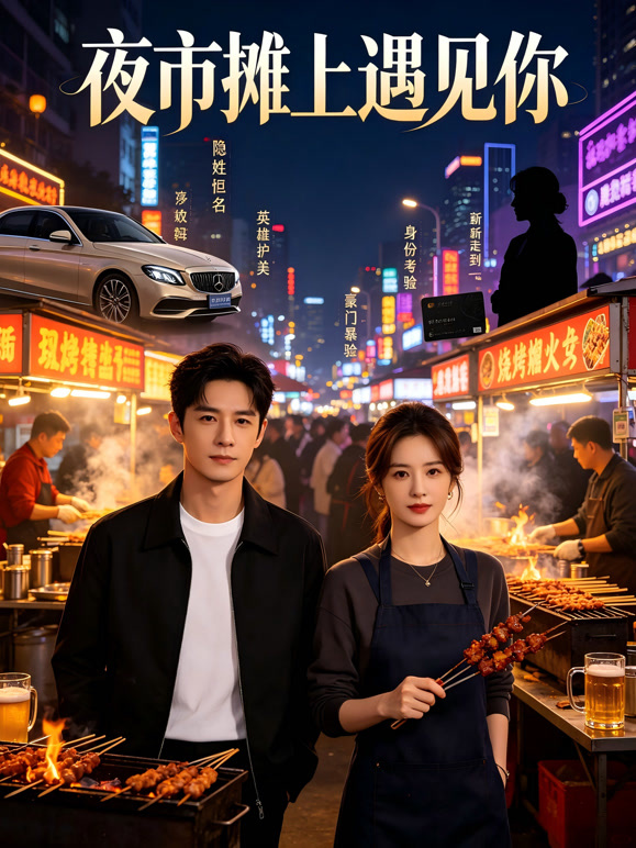 夜市摊上遇见你