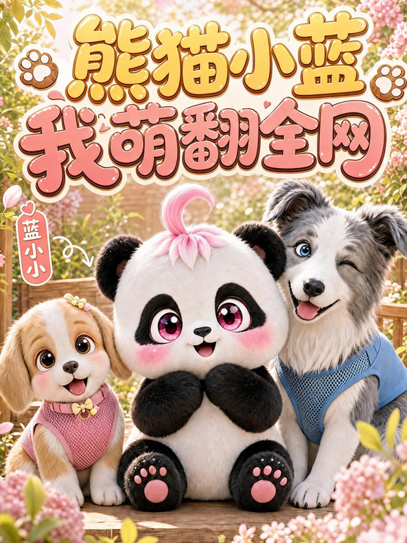 熊猫小蓝我萌翻全网