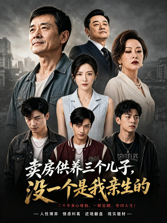 卖房供养三个儿子，没一个是我亲生的