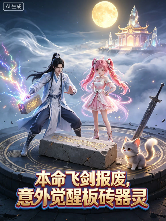 本命飞剑报废，意外觉醒板砖器灵