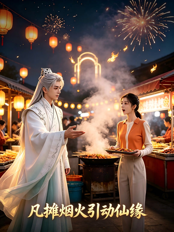 凡摊烟火引动仙缘
