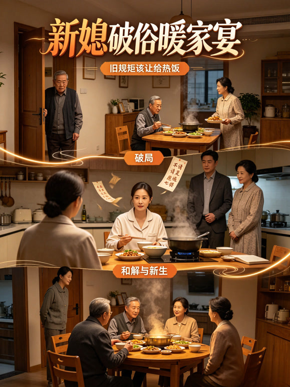 新媳破俗暖家宴