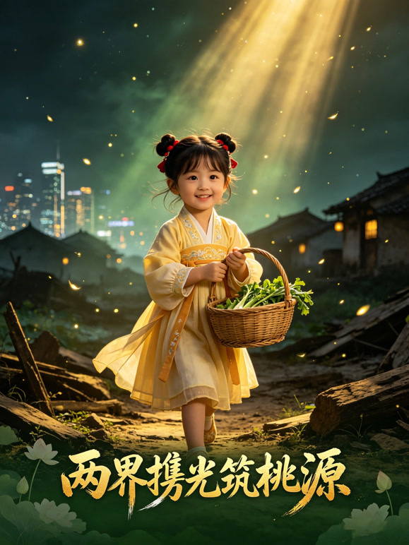 两界携光筑桃源