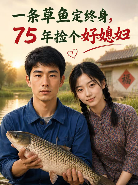 一条草鱼定终身，75年捡个好媳妇