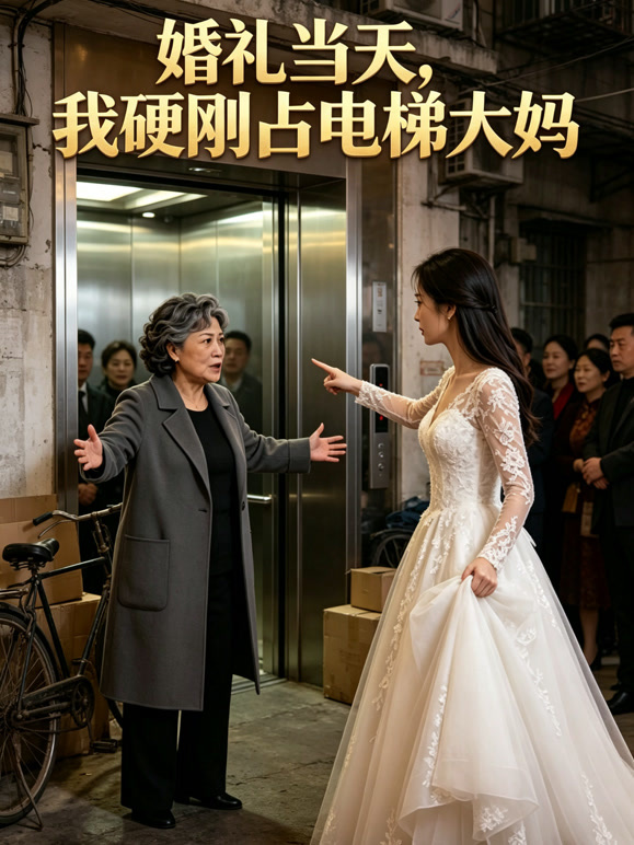 婚礼当天，我硬刚占电梯大妈