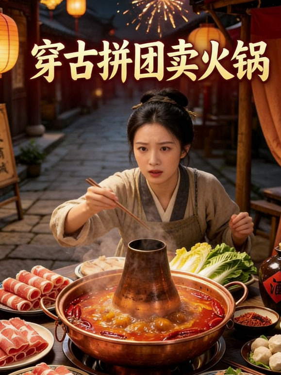 穿古拼团卖火锅