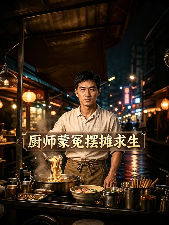 厨师蒙冤摆摊求生